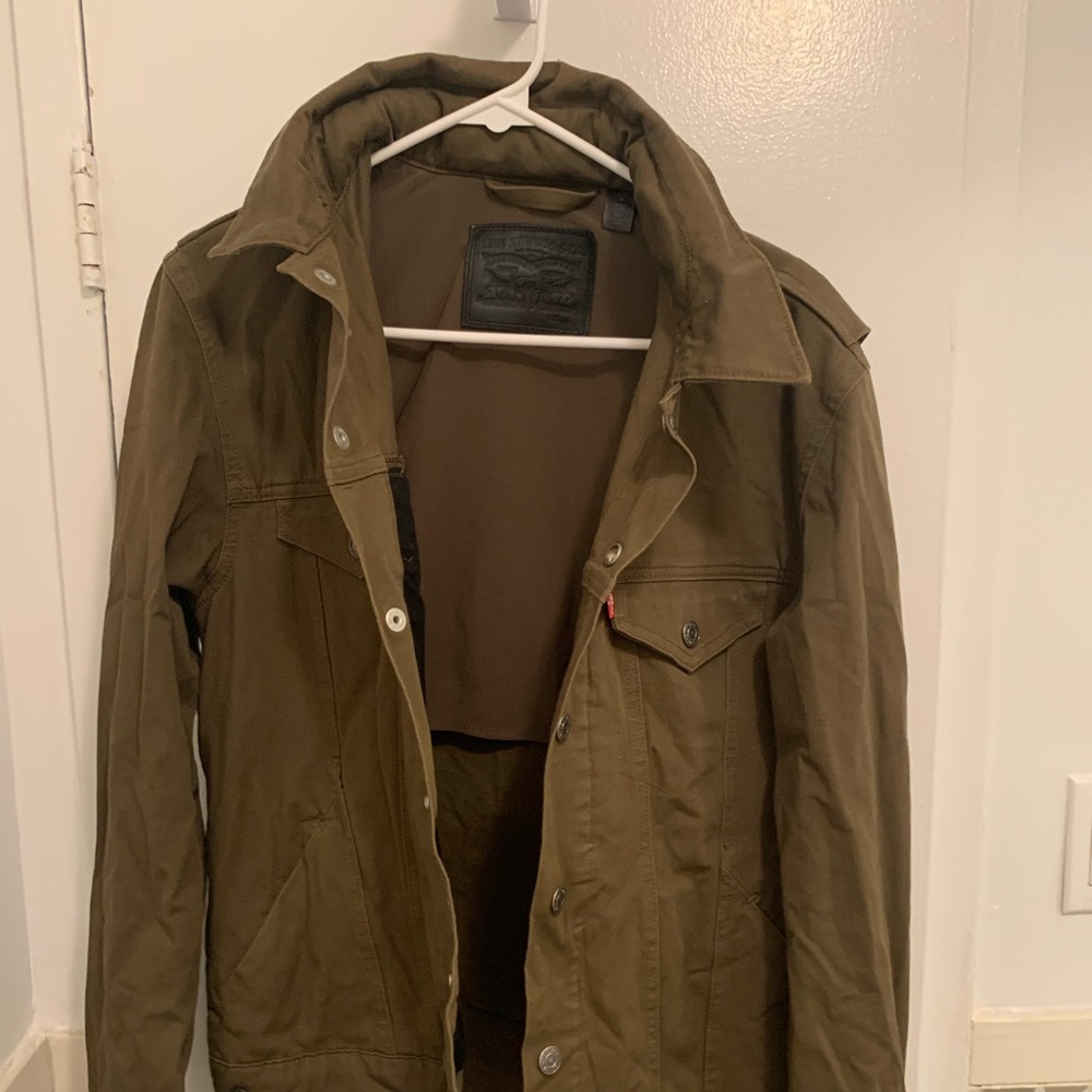 Greenish brown vintage Levi’s jacket